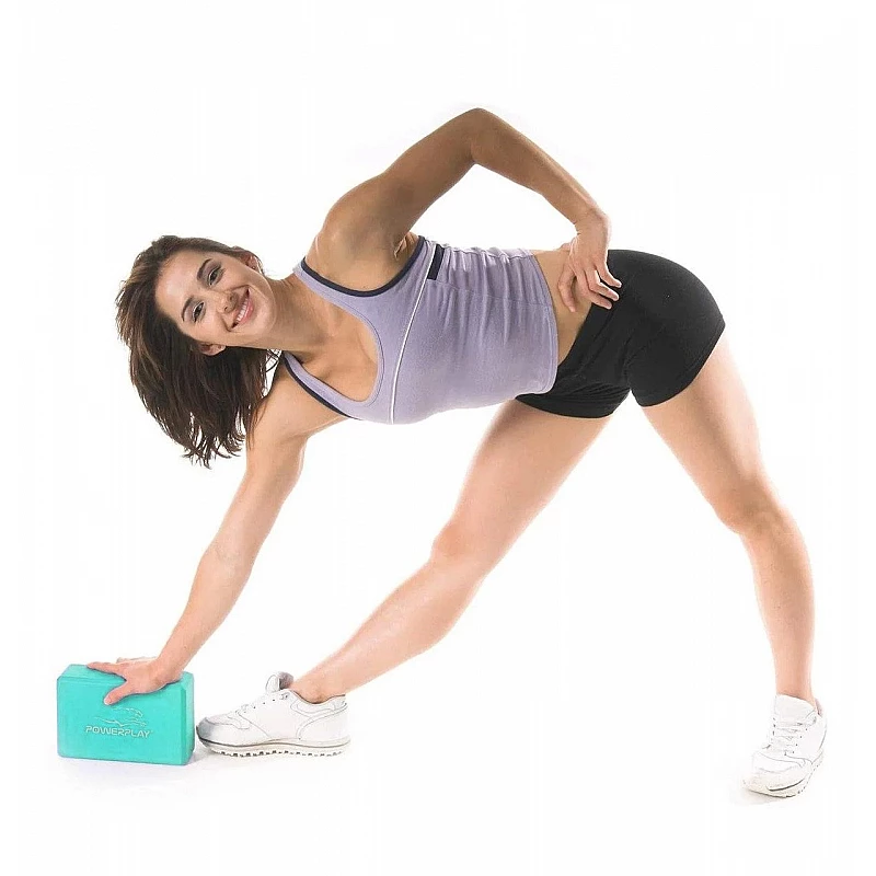 Блок для йоги PowerPlay 4006 Yoga Brick Мятный фото товара