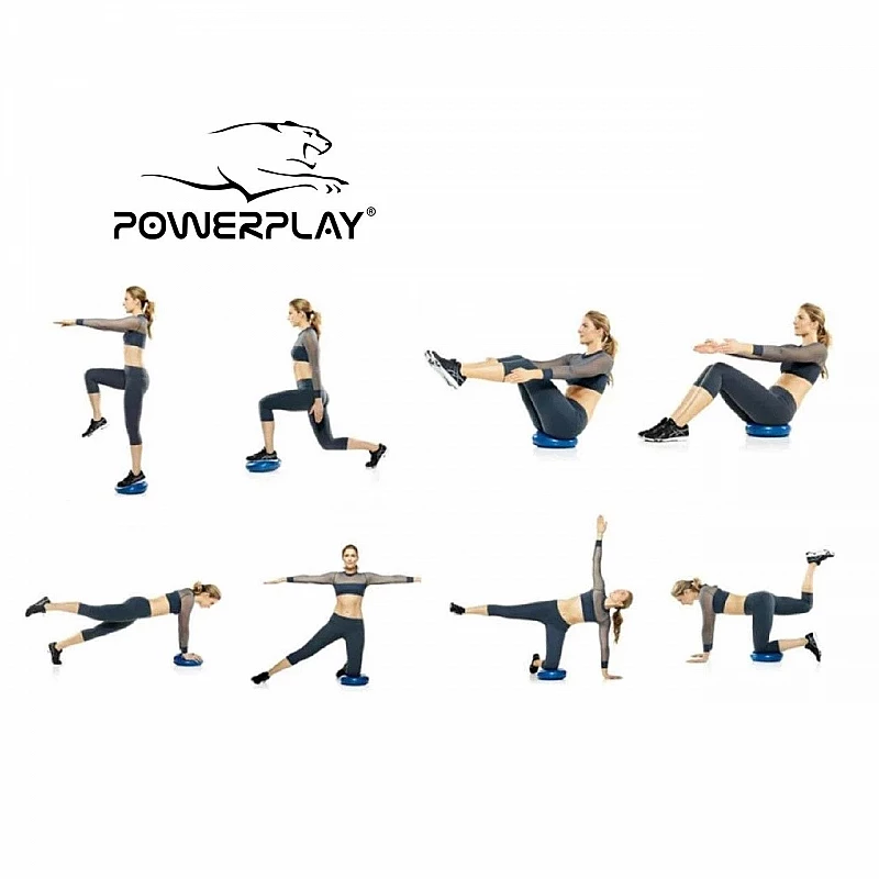 Балансировочная массажная подушка PowerPlay 4009 Синяя фото товара