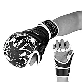Рукавички для Karate PowerPlay 3092KRT Чорні-Білі XL фото товару