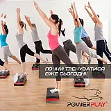 Cтеп-платформа PowerPlay 4328 (2 рівні 10-15 см) Чорно-червона фото товару
