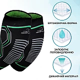 Налокітники PowerPlay 4098 Чорні L/XL (Пара) фото товара