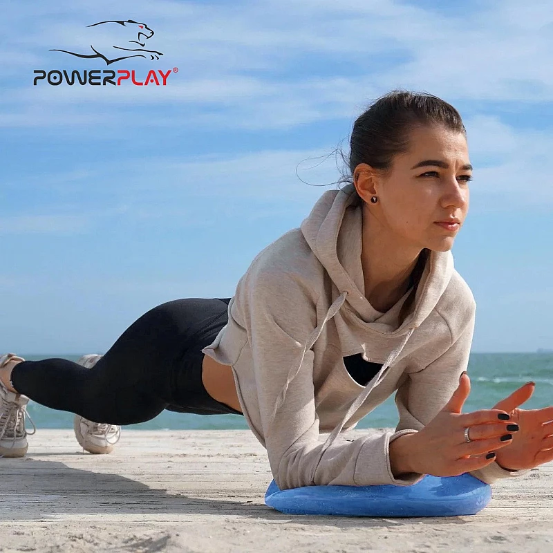 Балансировочная массажная подушка PowerPlay 4009 Синяя фото товара