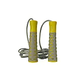 Скакалка PowerPlay 4206 Cіро-жовта фото товару