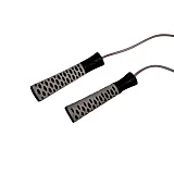 Скакалка PowerPlay 4206 Cіро-чорна фото товару