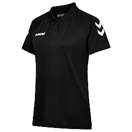 Поло женское Hummel CORE FUNCTIONAL POLO WOMAN черное