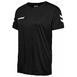 Футболка Hummel CORE POLY TEE WOMAN S / S черная фото товара