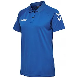 Поло женское Hummel CORE FUNCTIONAL POLO WOMAN синее