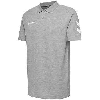 Поло детское Hummel HMLGO KIDS COTTON POLO серое