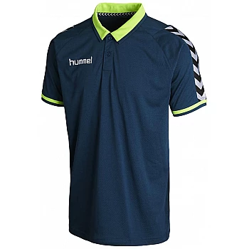 Поло Hummel STAY AUTHENTIC 00S темно-бирюзовое