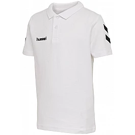 Поло детское Hummel HMLGO KIDS COTTON POLO белое