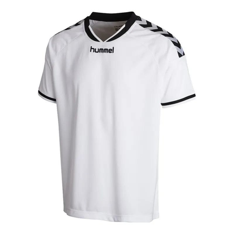 Футболка детская Hummel STAY AUTHENTIC POLY JERSEY белая фото товара