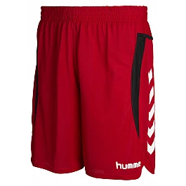 Шорты Hummel TEAM PLAYER POLY SHORTS красные