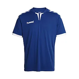 Футболка Hummel CORE SS POLY JERSEY темно-синяя