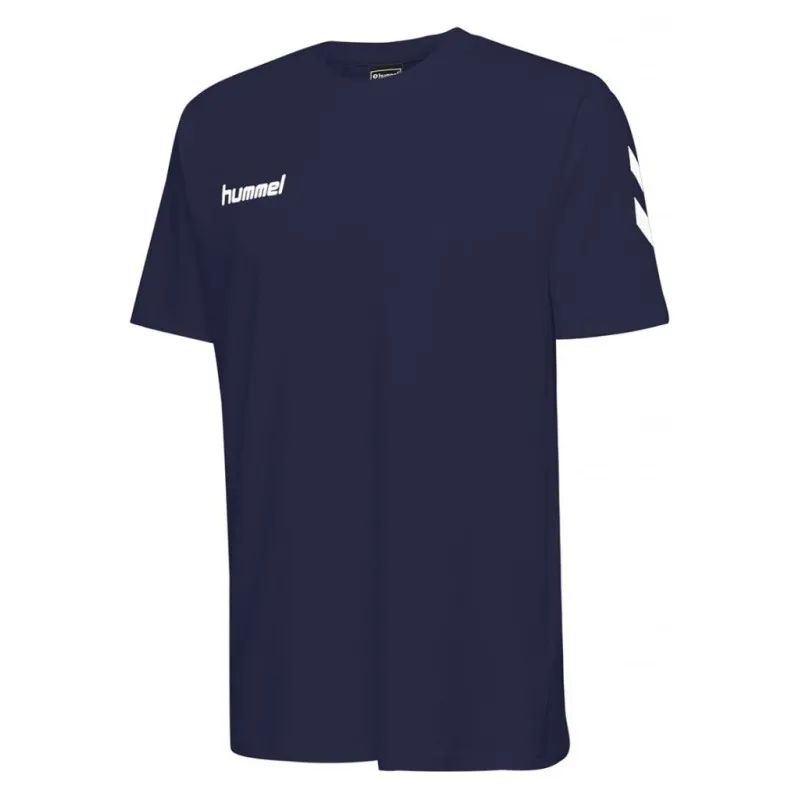 Футболка HMLGO COTTON T-SHIRT S / S 203-566-7026-S Дорослі Чоловіча ТЕМНО-СИНІЙ