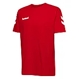 Футболка Hummel HMLGO COTTON T-SHIRT S/S красная фото товара