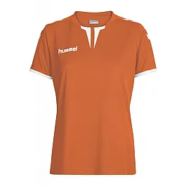 Футболка Hummel CORE WOMENS SS JERSEY оранжевая