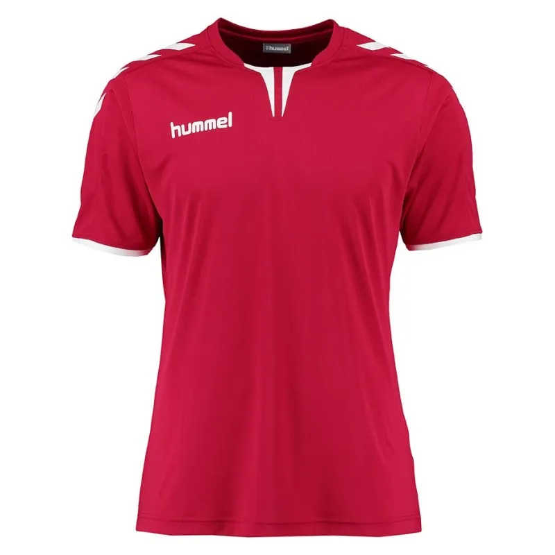 Футболка Hummel CORE SS POLY JERSEY красная фото товара