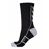 Шкарпетки функціональні Hummel TECH INDOOR SOCK LOW чорно-сірі фото товару