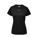 Футболка RUNNER WO SS TEE 019-208-2001-XS Дорослі Жіноча ЧОРНИЙ
