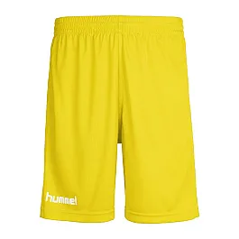 Шорты детские Hummel CORE POLY SHORTS желтые