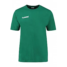 Футболка Hummel CORE COTTON TEE зеленая