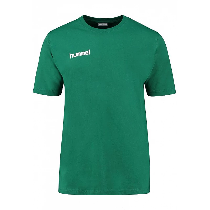 Футболка Hummel CORE COTTON TEE зеленая фото товара