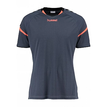 Футболка AUTH. CHARGE SS POLY JERSEY 003-677-8730-S Дорослі Чоловіча ТЕМНО-СИНІЙ