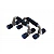 Упори для віджимання LiveUp PLASTIC PUSH UP BAR, пластикові, набір 2 шт., LS3164E