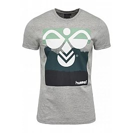 Футболка Hummel HMLVERNER T / SHIRT S / S серая