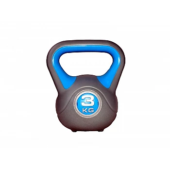 Гиря пластиковая насыпная LiveUp PLASTIC KETTEL BELL, 3 кг, LS2047-3