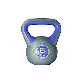 Гиря пластикова насипна LiveUp PLASTIC KETTEL BELL, 6 кг, LS2047-6