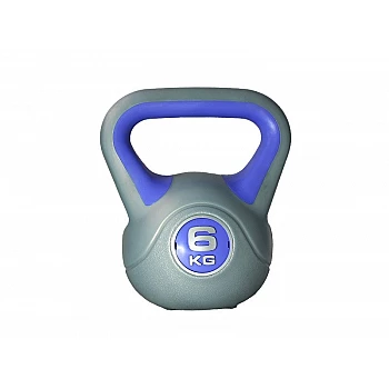 Гиря пластиковая насыпная LiveUp PLASTIC KETTEL BELL, 6 кг, LS2047-6