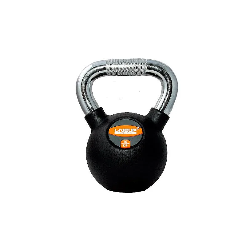 Гиря в гумовій оболонці LiveUp RUBBER KETTEL BELL, 10 кг, LS2044-10 фото товару
