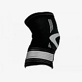 Фиксатор колена  LiveUp KNEE SUPPORT черно-серый фото товара