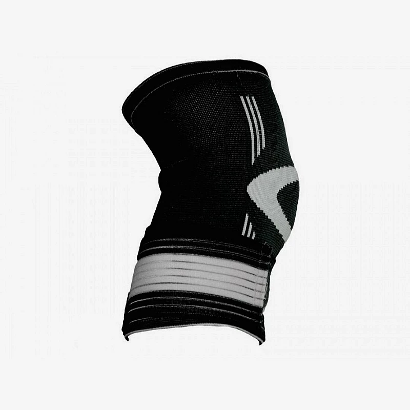 Фиксатор колена  LiveUp KNEE SUPPORT черно-серый фото товара
