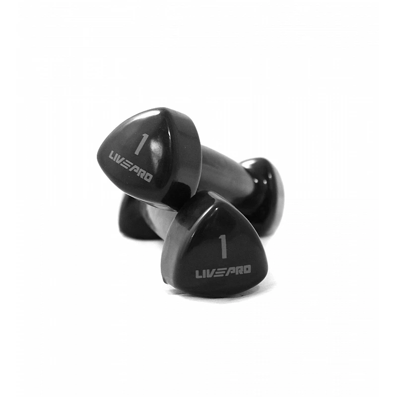 Виниловые гантели LivePro STUDIO DUMBBELL фото товара