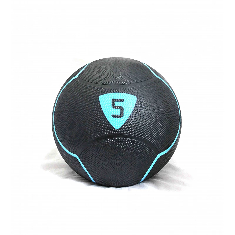 Медбол Livepro SOLID MEDICINE BALL чорний 5кг фото товару