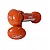 Гантели пара LiveUp VINYL DUMBBELL EGG HEAD-2*1KG LS2001-1 (пара)