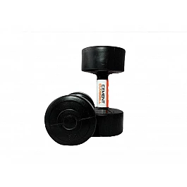 Гантели LiveUp CEMENT DUMBELL BLACK  2 шт.по 5кг