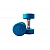 Гантели LiveUp CEMENT DUMBELL blue  2 шт. по 3кг