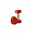 Гантели LiveUp CEMENT DUMBELL orange 2 шт. по 1кг
