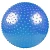 Массажный мяч LiveUp MASSAGE BALL blue 65см