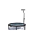 Батут с ручкой  LivePro  TRAMPOLINE WITH HANDLE  черный/синий