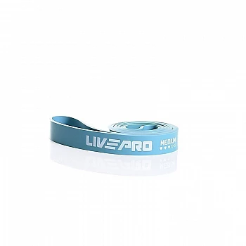 Еспандер для тренувань LivePro SUPER BAND Medium блакитний