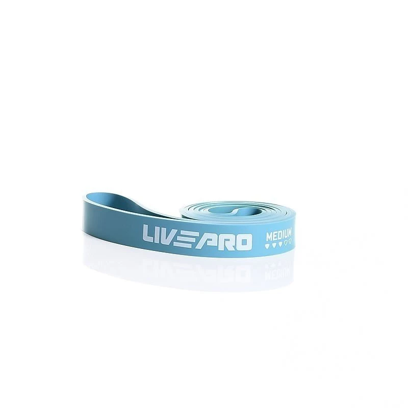 Эспандер для тренировок LivePro SUPER BAND Medium голубой фото товара