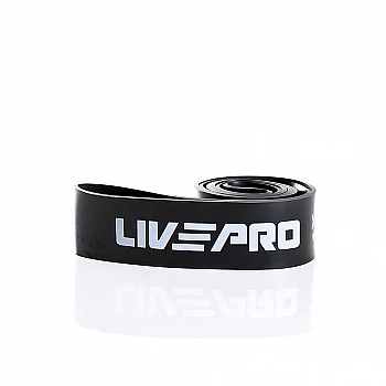 Еспандер для тренувань LivePro SUPER BAND X-Heavy чорний