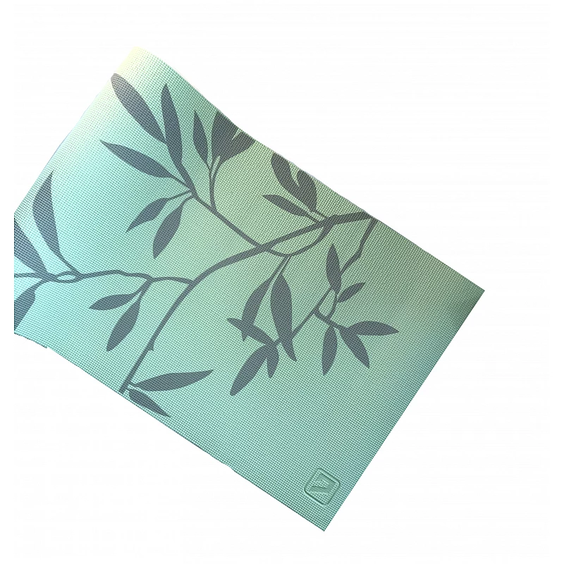Йога-коврик LiveUP PVC PRINTED YOGA MAT зеленый фото товара