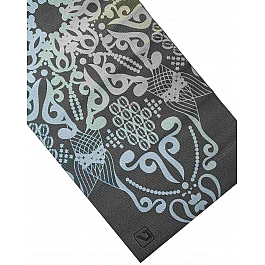 Йога-килимок LiveUP PVC PRINTED YOGA MAT LS3231C-04g сірий