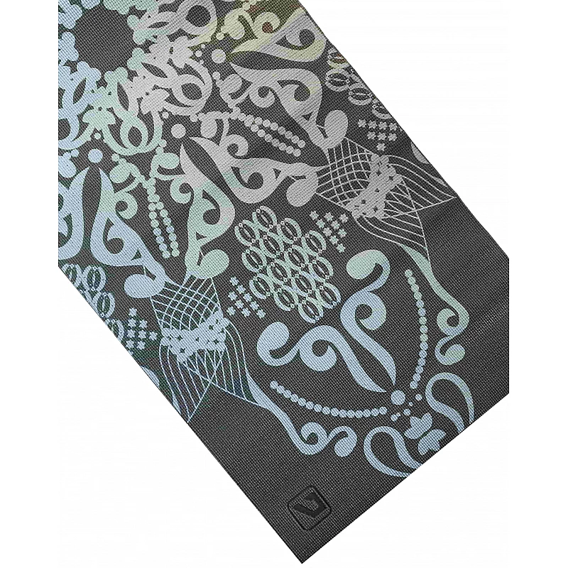 Йога-килимок LiveUP PVC PRINTED YOGA MAT LS3231C-04g сірий фото товару
