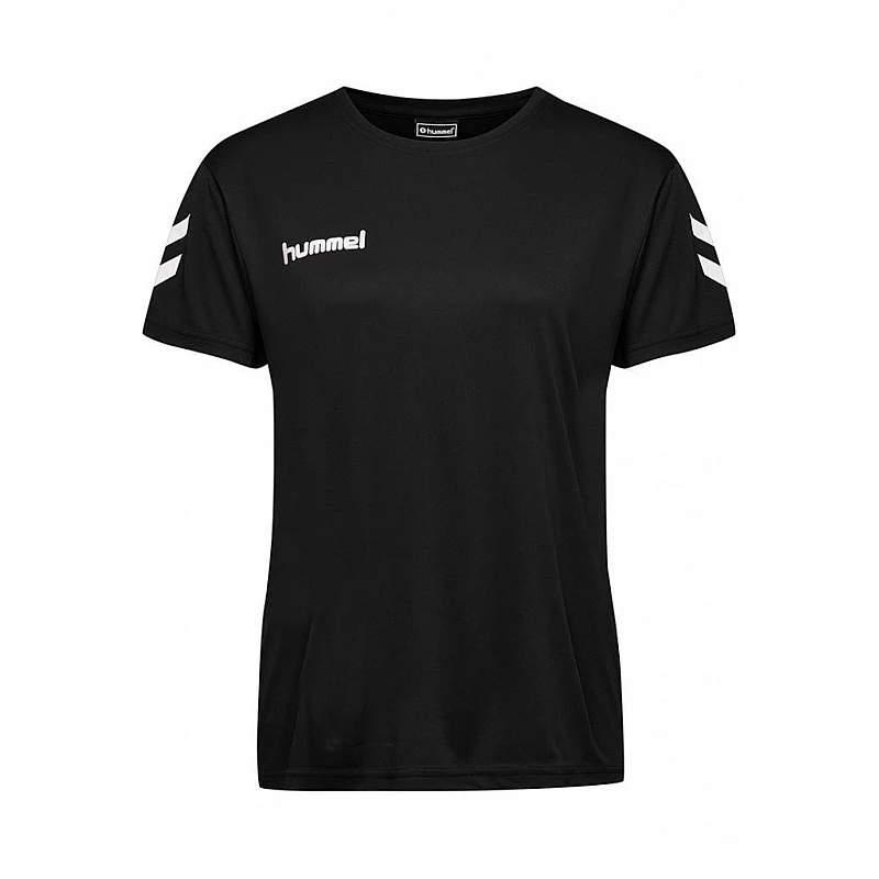 Футболка Hummel CORE POLY TEE WOMAN S / S черная фото товара